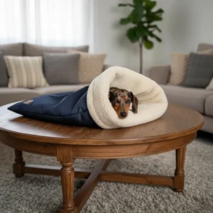 Cama Cueva Bolsa De Dormir Reyna Luna Para Perros Salchichas