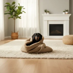 Cama Cueva Bolsa De Dormir Reyna Luna Para Perros Salchichas
