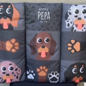 Colchoneta Perro Grande Antidesgarro Lavable -pepa Pets