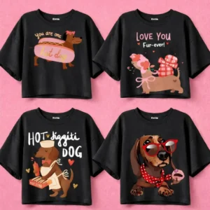 Remera Algodon Mujer Estampadas Pack X4