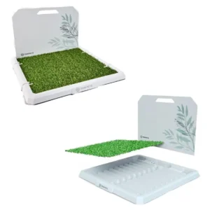 Bandeja Sanitaria Cesped Tonipets Accesorio Para Macho MEDIANA 48x48 cm