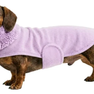 Capa Regulable Frisa Peluche Perros Gatos Abrigo Mascota
