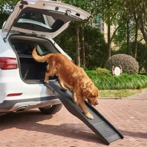 Rampa Plegable para Perros con Superficie Antideslizante para Autos