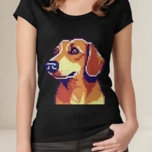 Remera Arte Pop De Perro Salchicha Calidad Premium