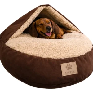Cama Para Perro Antiestrés Cuevita Desmontable C/funda
